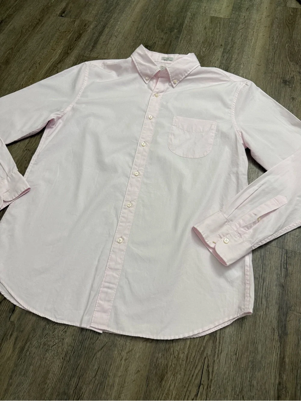 J. Crew • Secret Wash Cotton Poplin Shirt