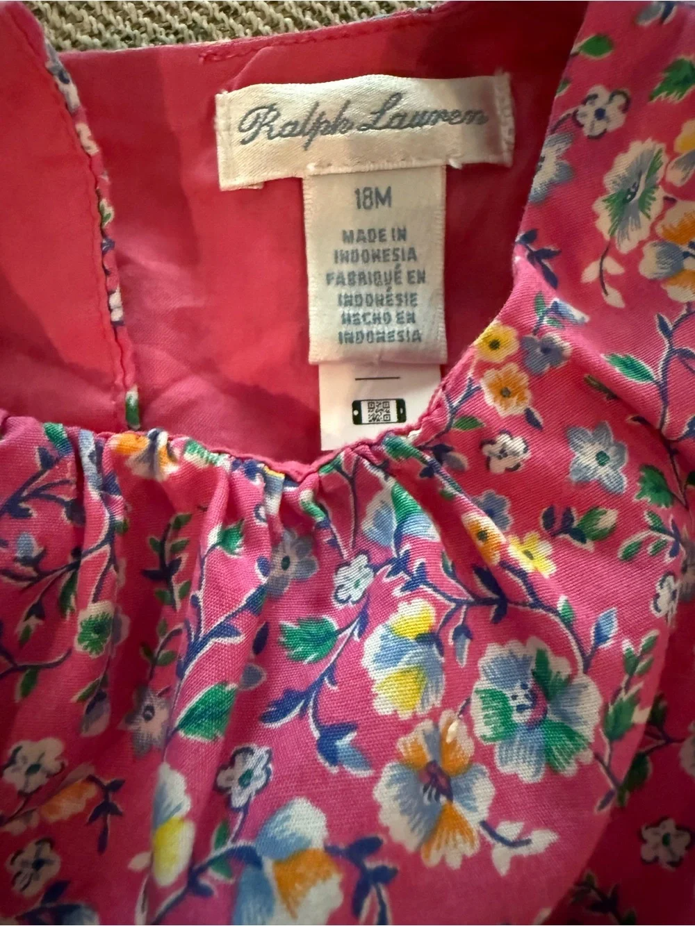 Ralph Lauren bright pink