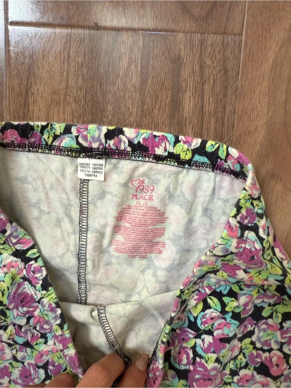 The Childrens Place stretchy floral