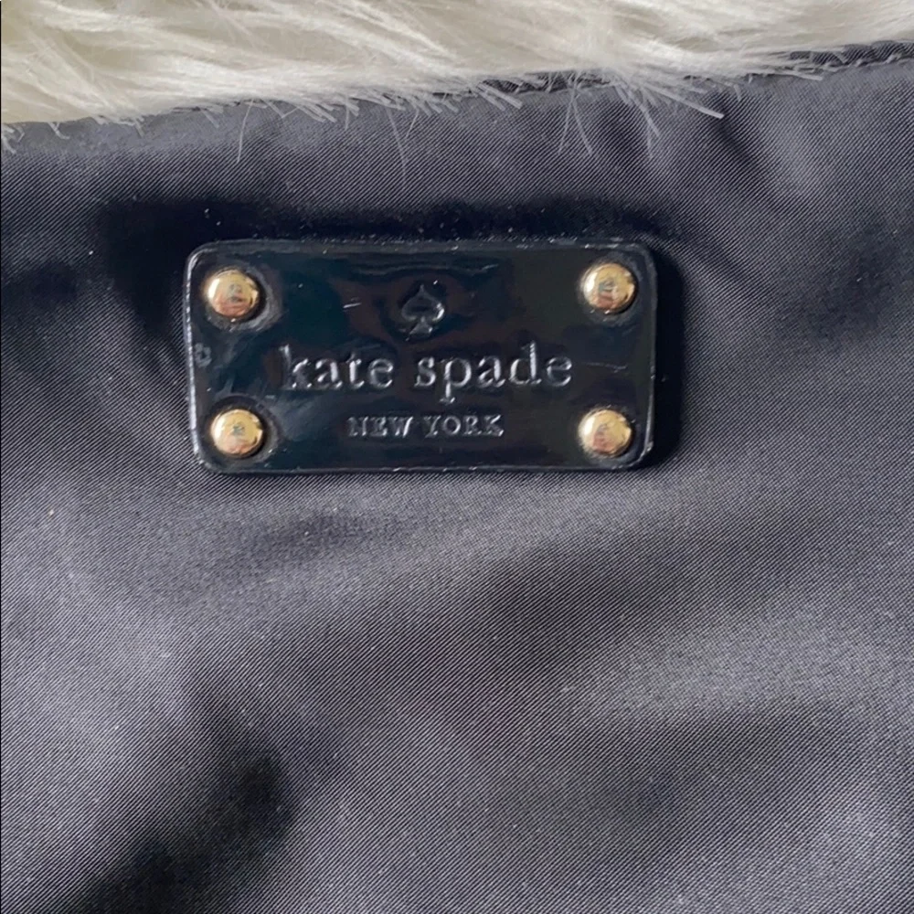 kate spade black outside