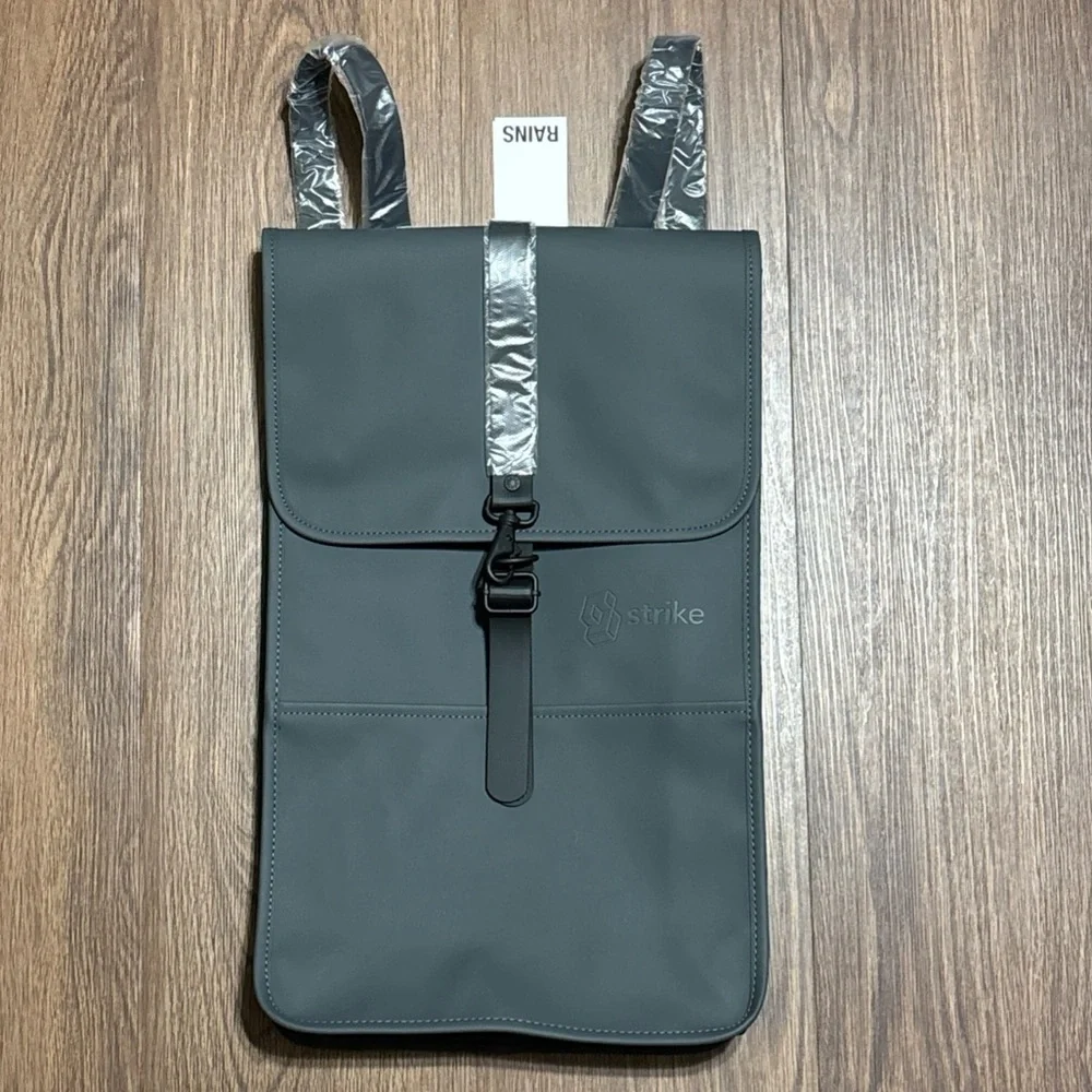 RAINS Slate Mini Backpack Waterproof Minimalist Urban Tech NWT