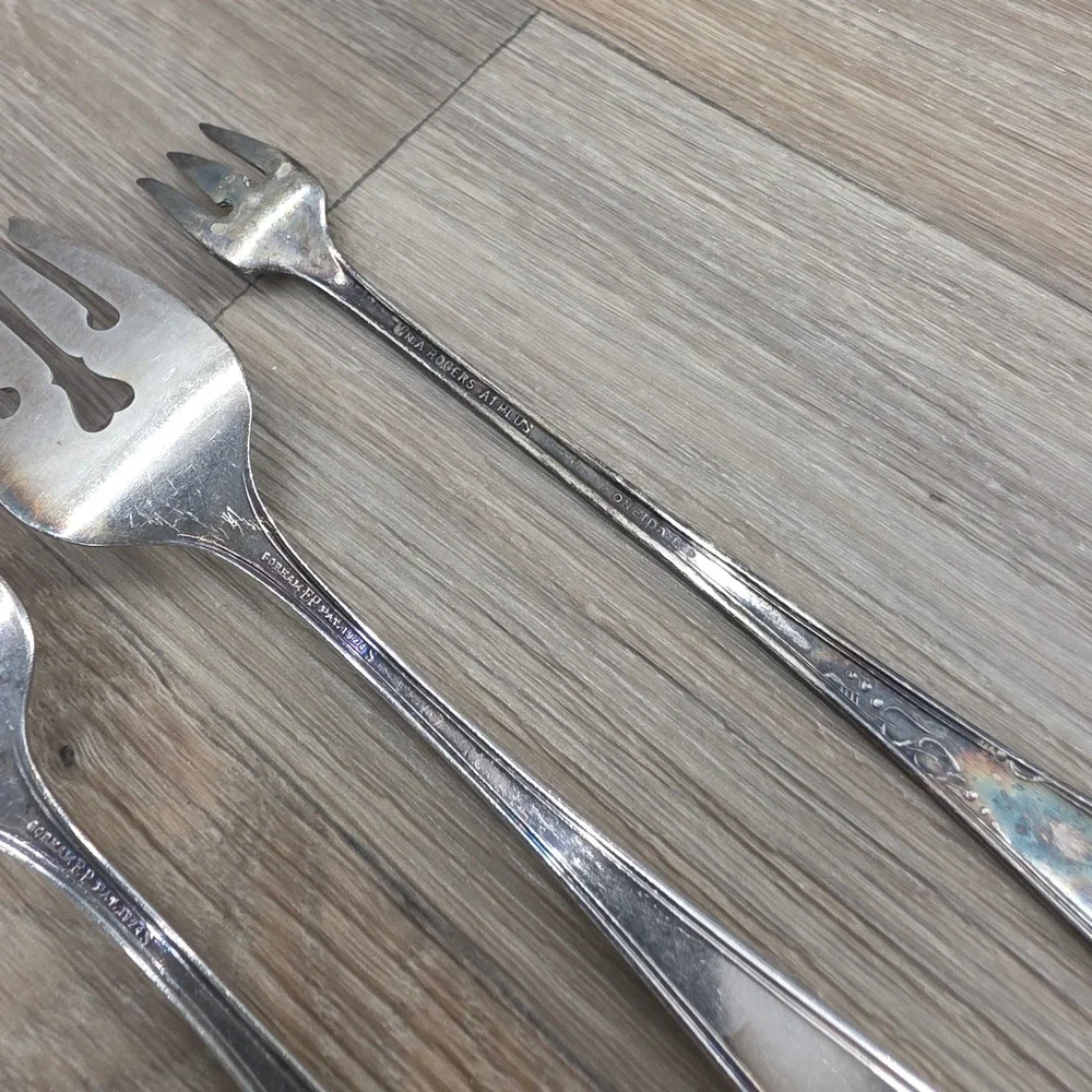1847 Rogers Bros utensils carefully