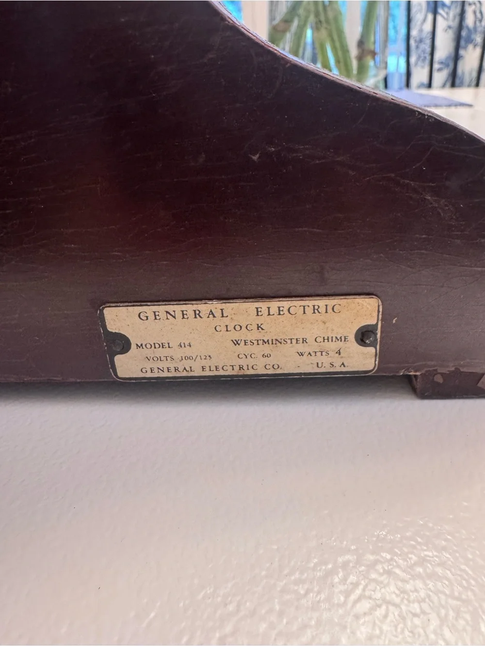 General Electric classic brown