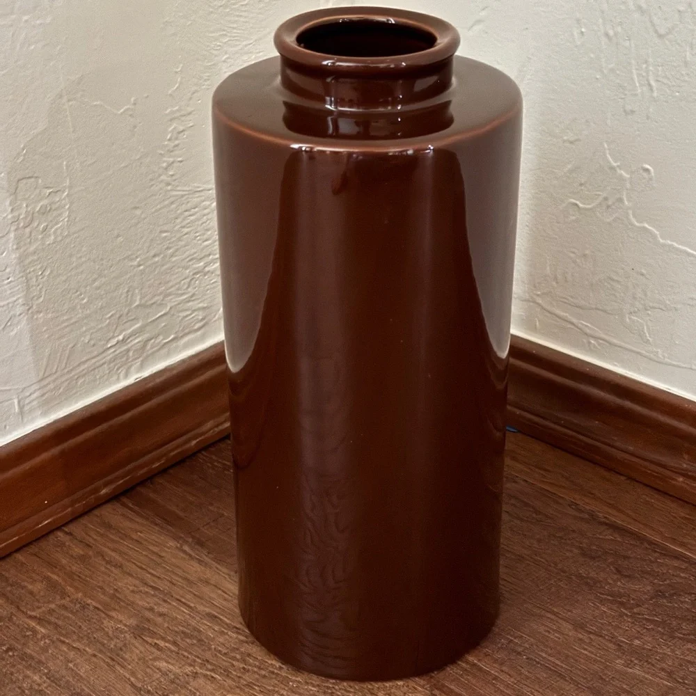 Pottery Barn brown pottery