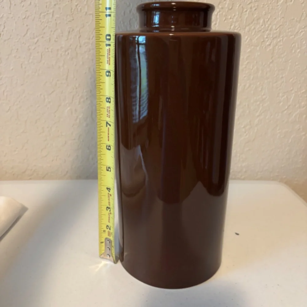 Pottery Barn brown pottery