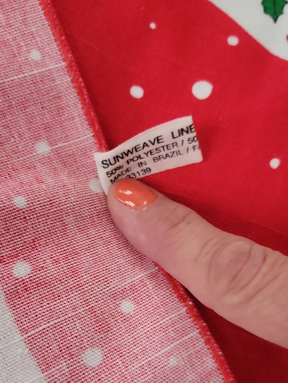 Sunweave linen winter bears