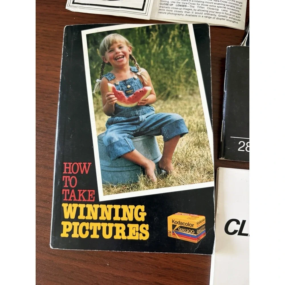 Vivitar Series‎ 1 Camera Booklets Info Pamphlets Lot Vintage