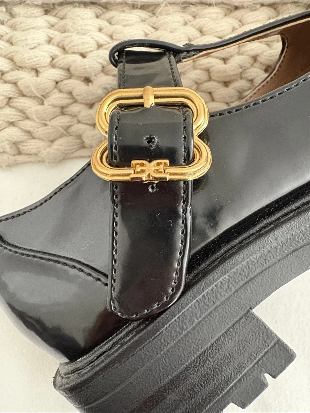 Sam Edelman shiny patent