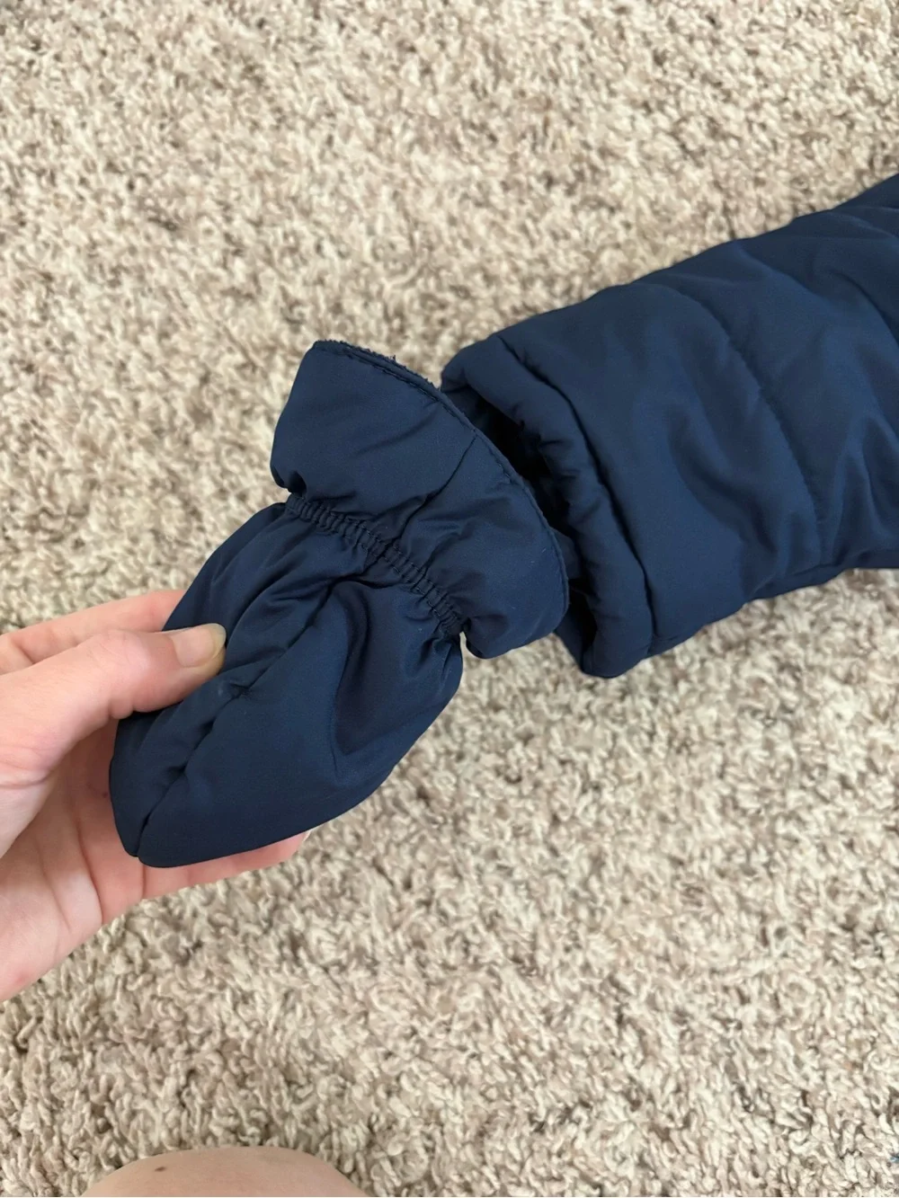 The Childrens Place months interior mittens