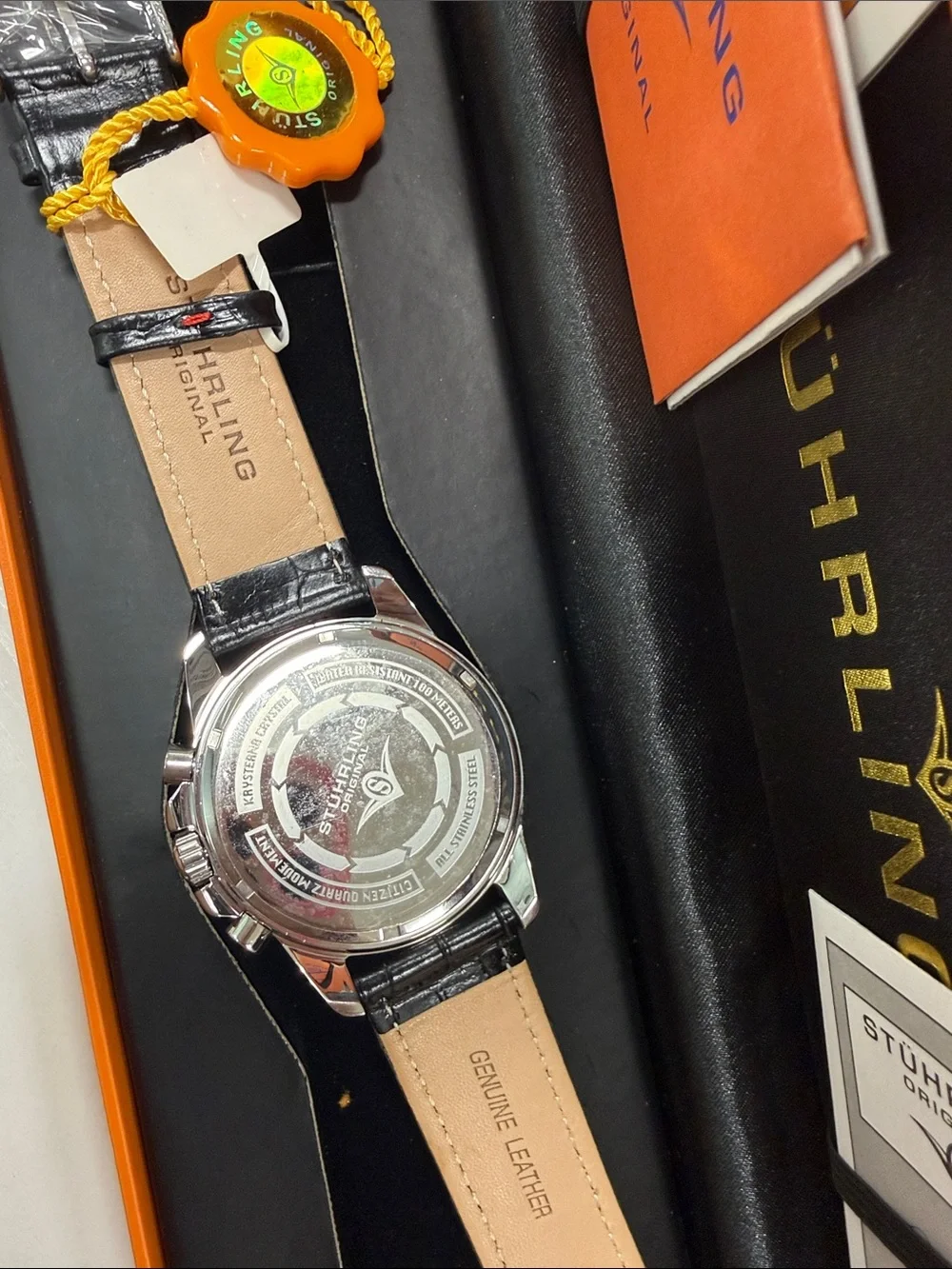 Stuhrling Original vibrant red