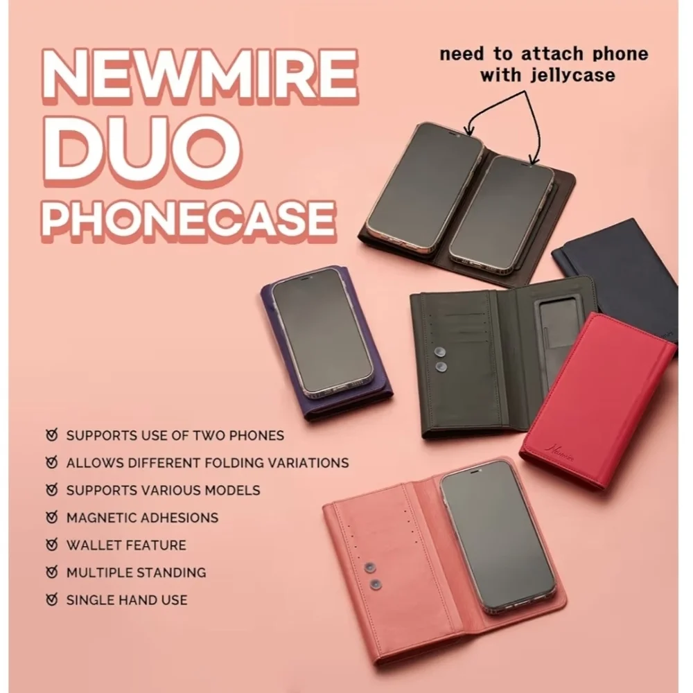 Newmire leather duo