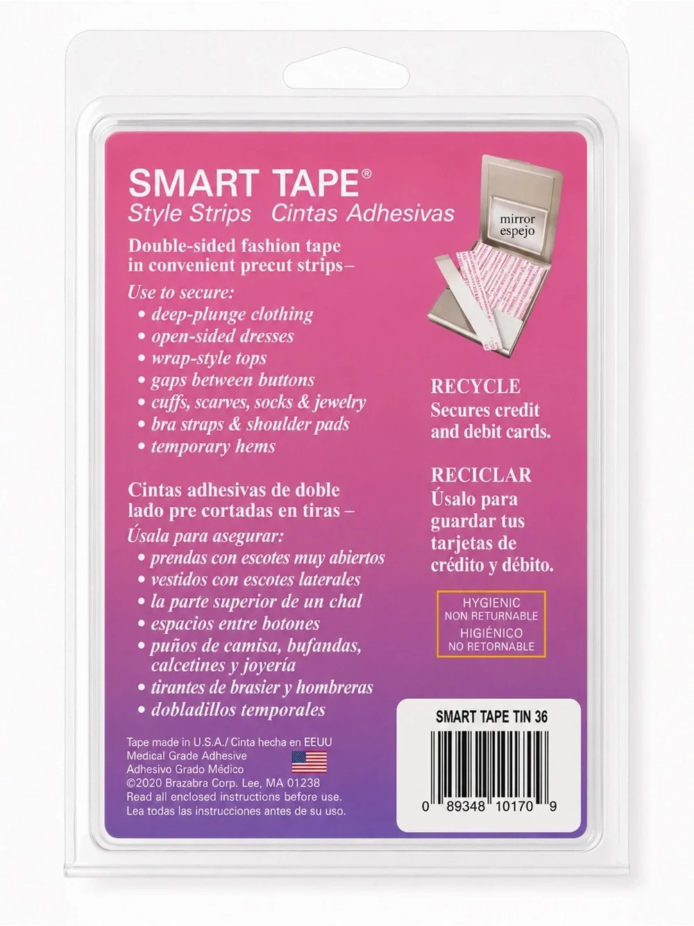 Smart Tape reusable styling