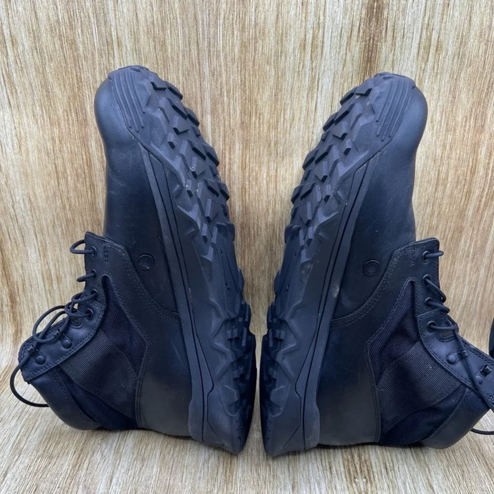 GORUCK MACV-2 Tactical Boots Men's Size 13 Black Leather Nylon Rucking Shoes