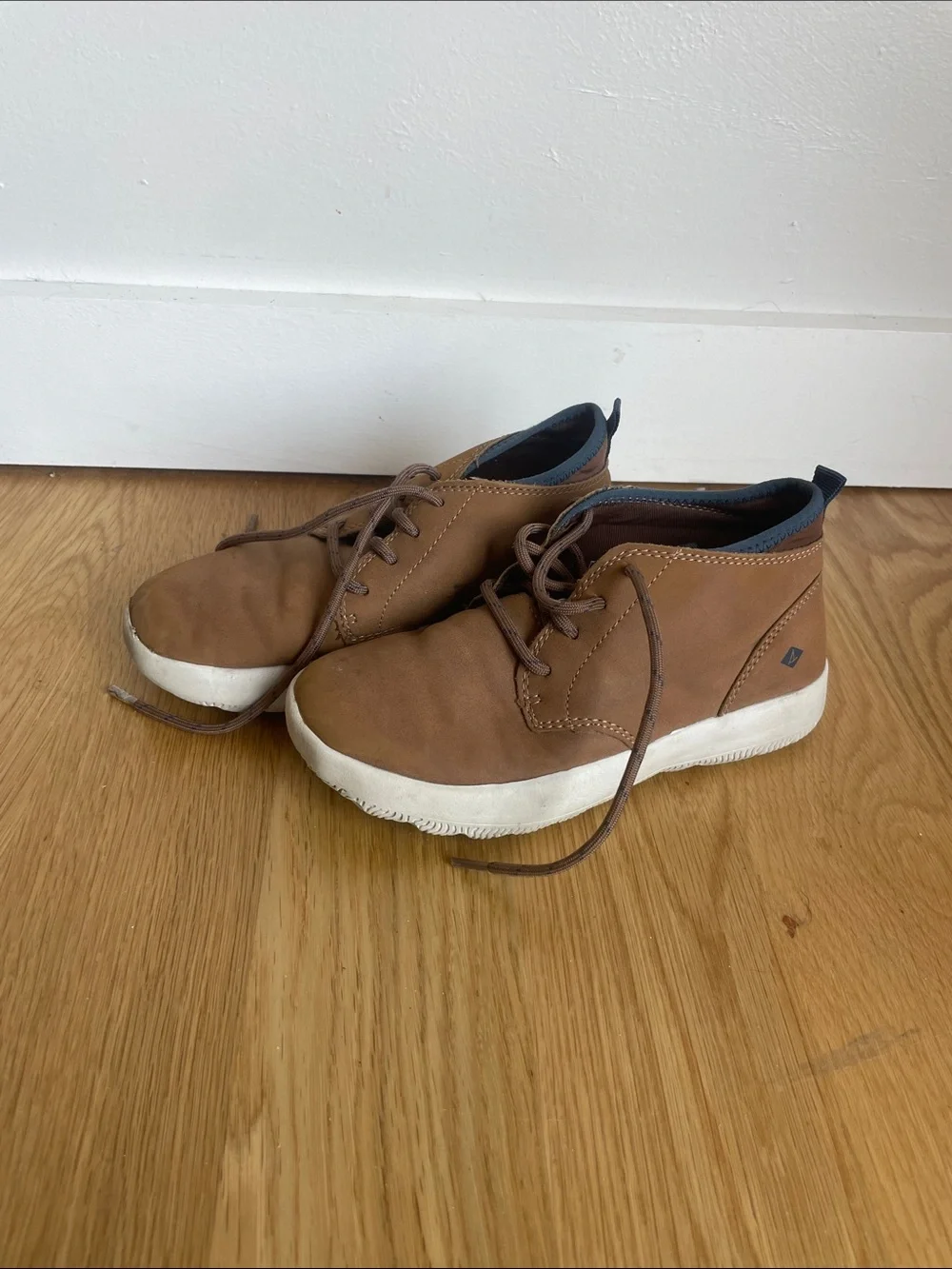 Casual Brown Chukka Sneaker - boys