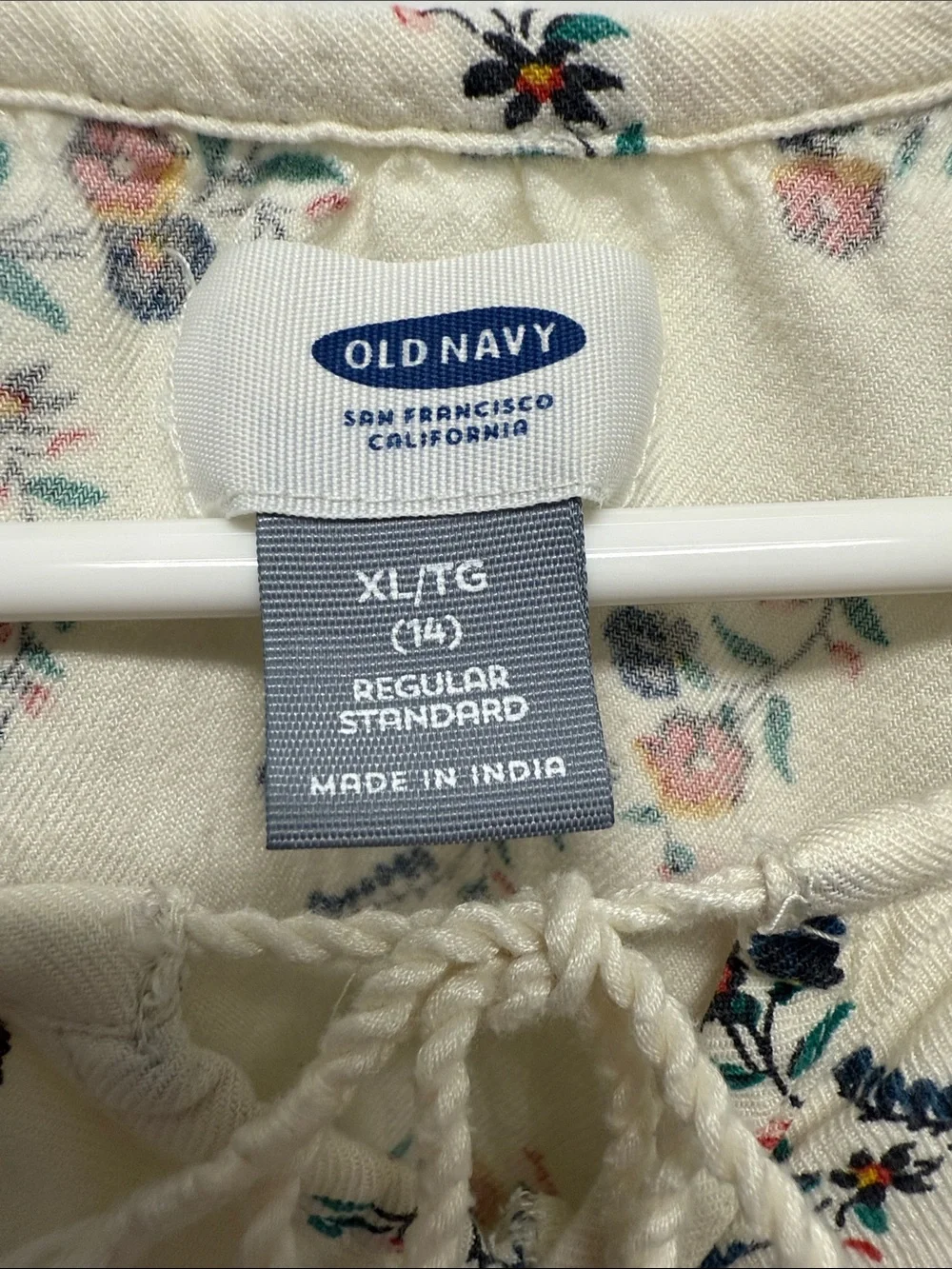 Old Navy cream midi