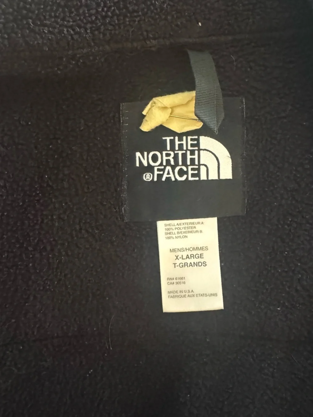 The North Face dual material