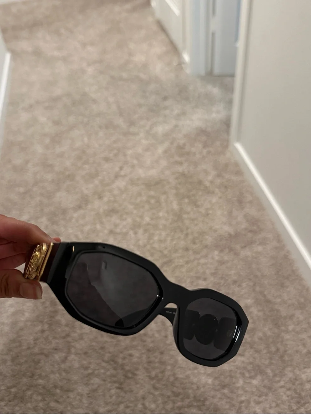 Versace sleek sunglasses