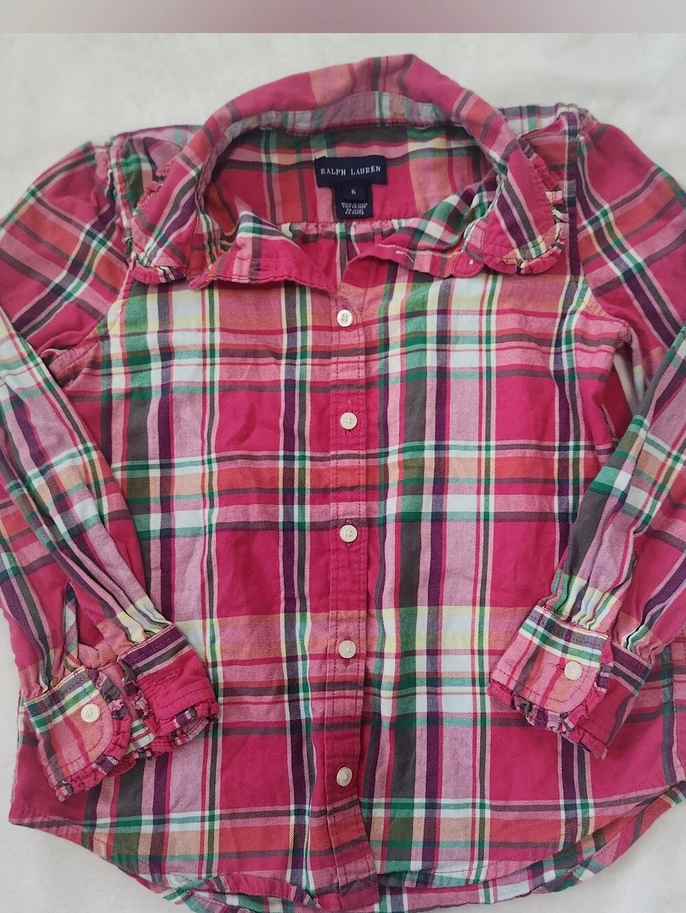 Ralph Lauren classic plaid