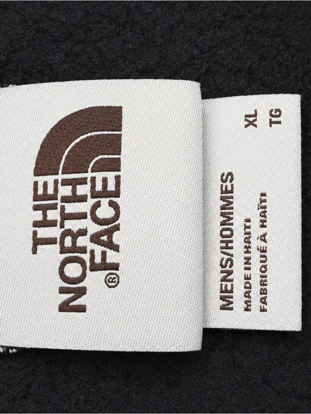 The North Face Men's Dark Charcoal Fleece Vest with Zip Pockets