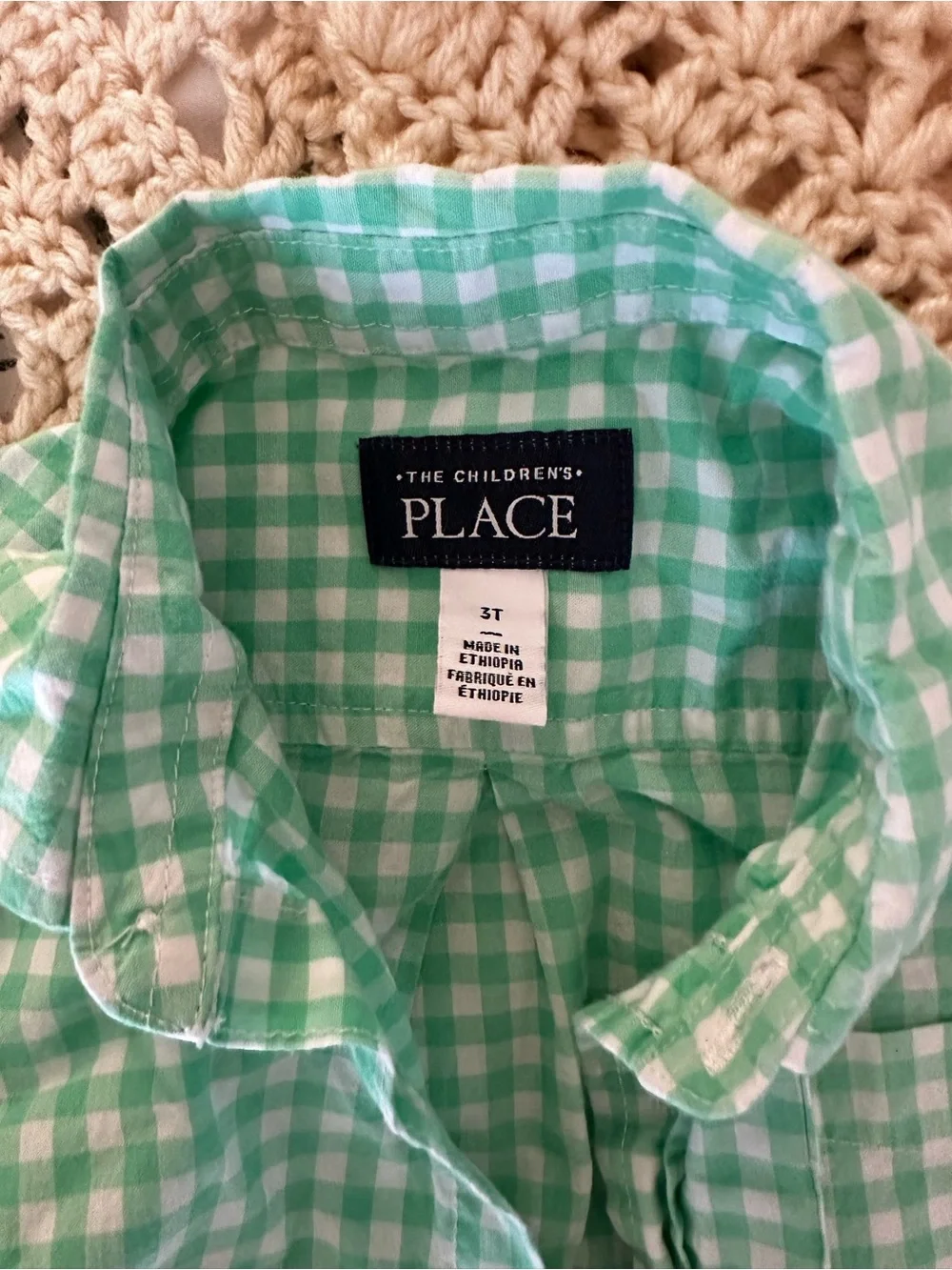 The Childrens Place classic green