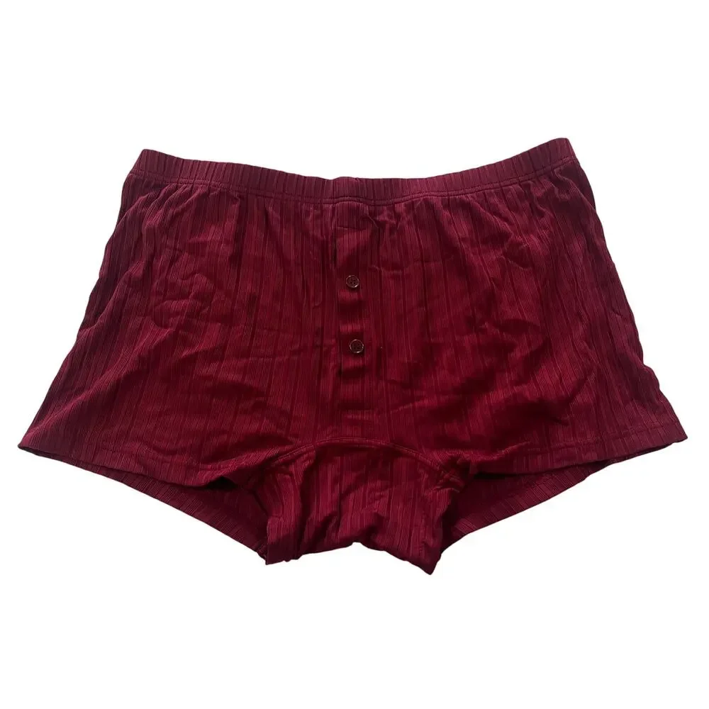 15-65(1) LIFE Men's Trunk Boxer Briefs Red XL