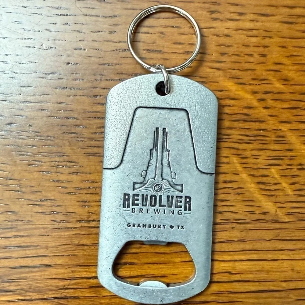 N/A silver keychain