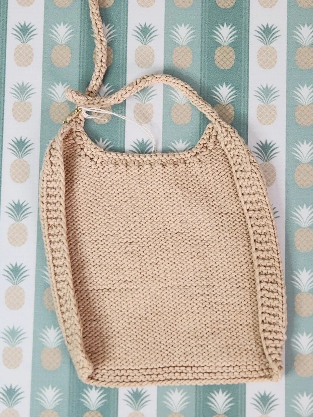 Fair + Simple Organic Cotton Baby Bib - Peruvian Heirloom Tanguis Fiber