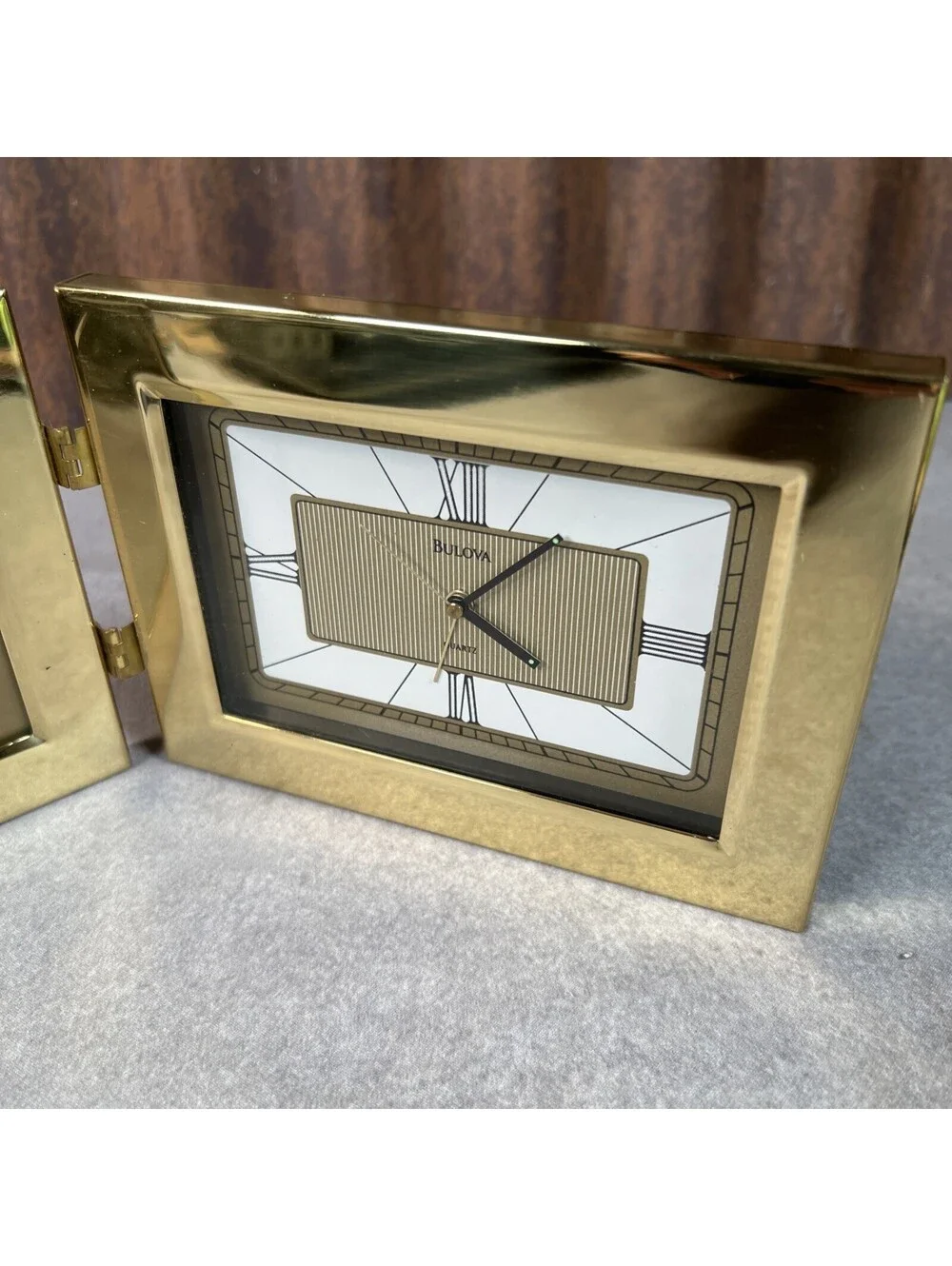 Bulova hinged brass