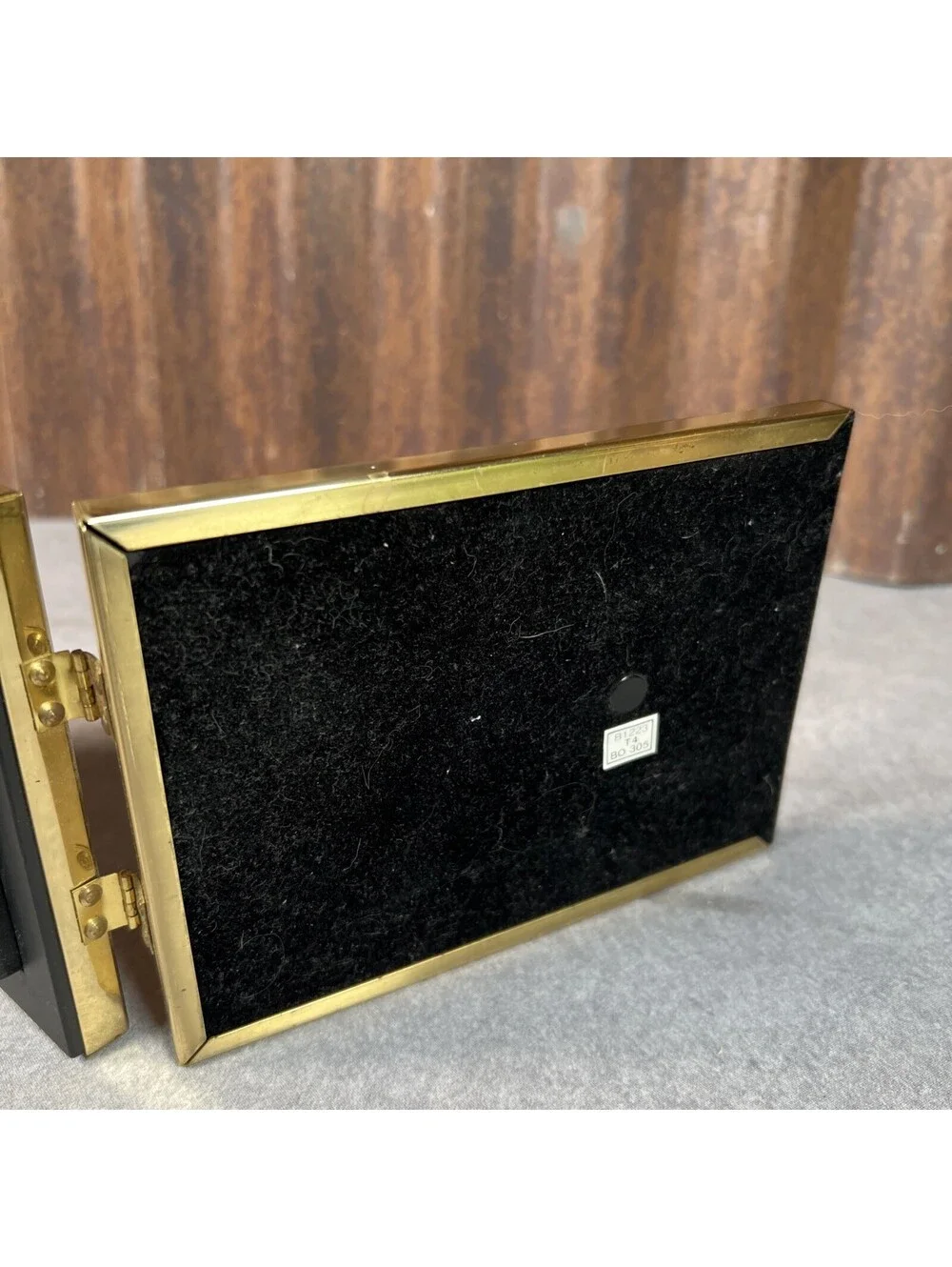 Bulova hinged brass