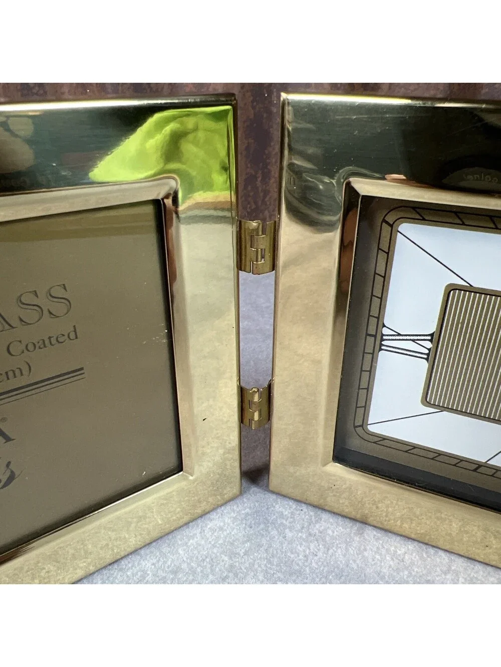 Bulova hinged brass