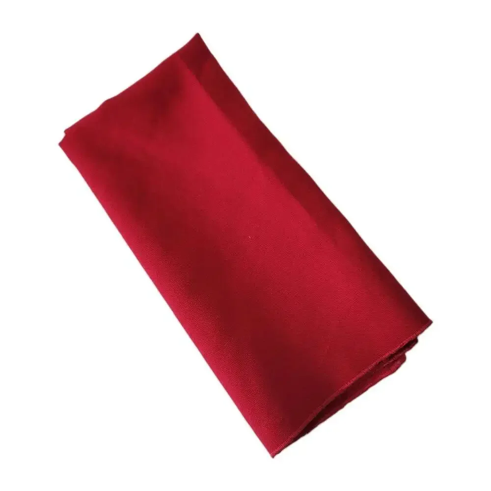Vintage Red Fabric Napkin Luncheon 20
