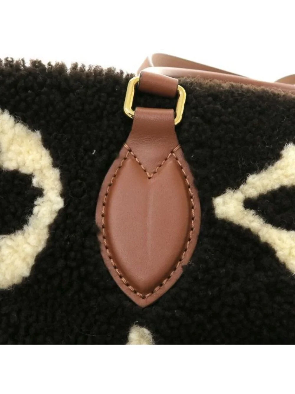 Louis Vuitton Monogram Teddy On The Go GM Tote Black