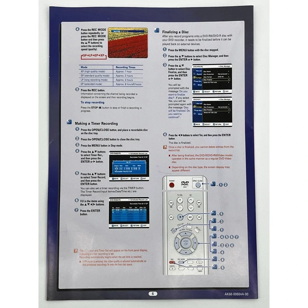 Samsung dvd r120