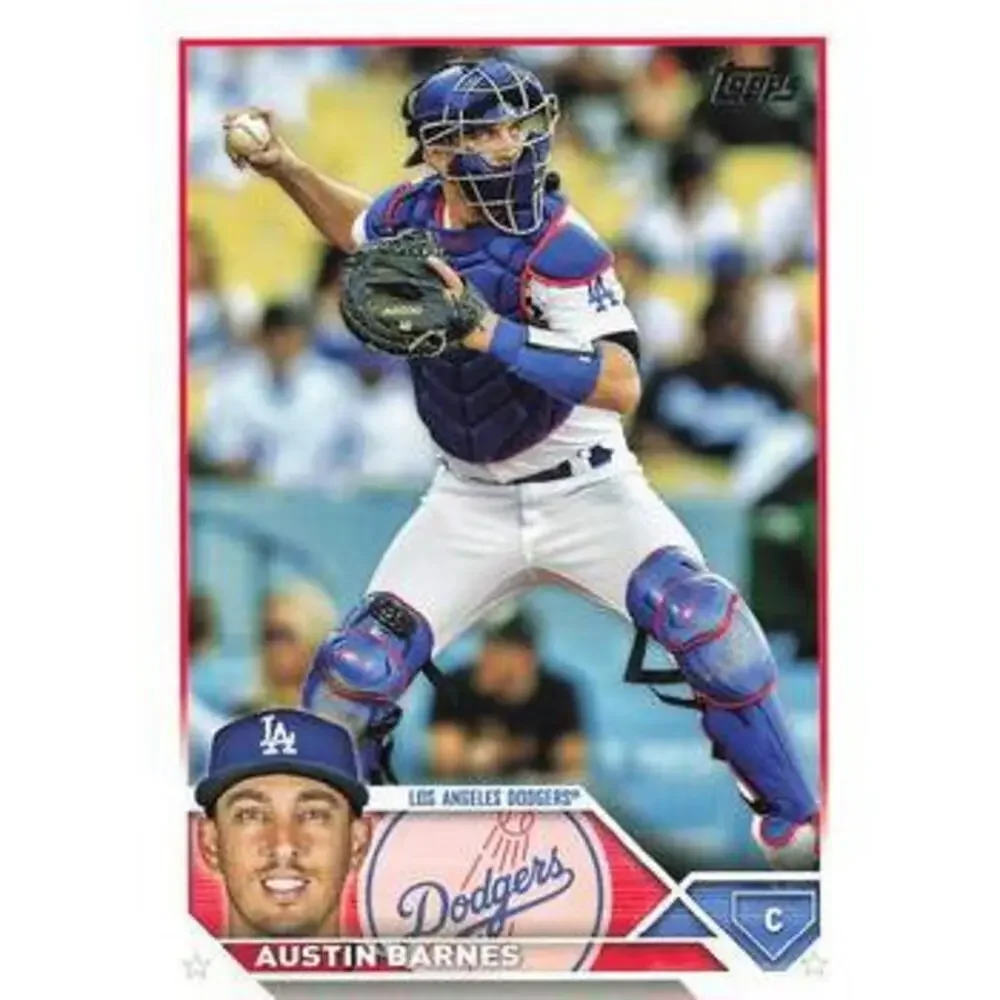 2023 Topps Austin Barnes #588 Los Angeles Dodgers