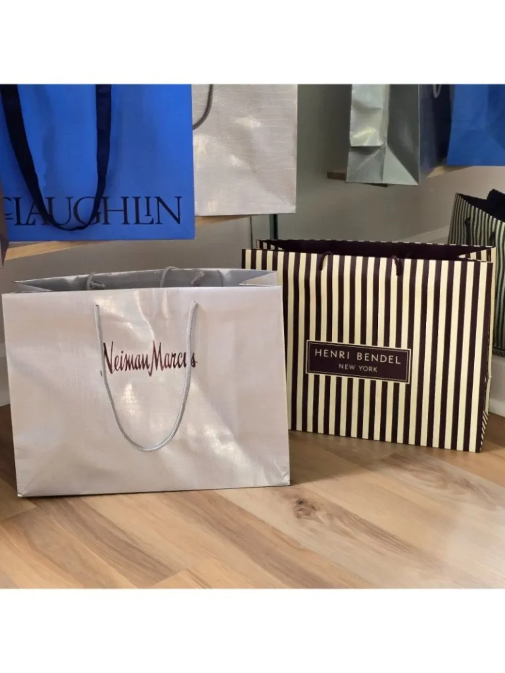 McLaughlin totes shopping