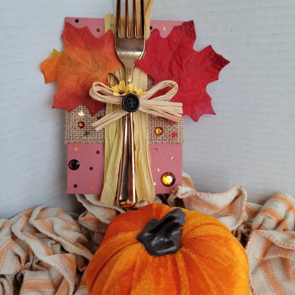 Hand Crafted fall thanksgiving