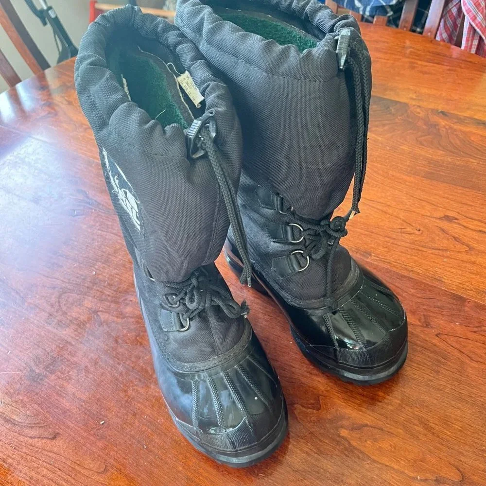 Sorel Hand Crafted Natural Rubber‎ Glacier Women's Boots - Size 7