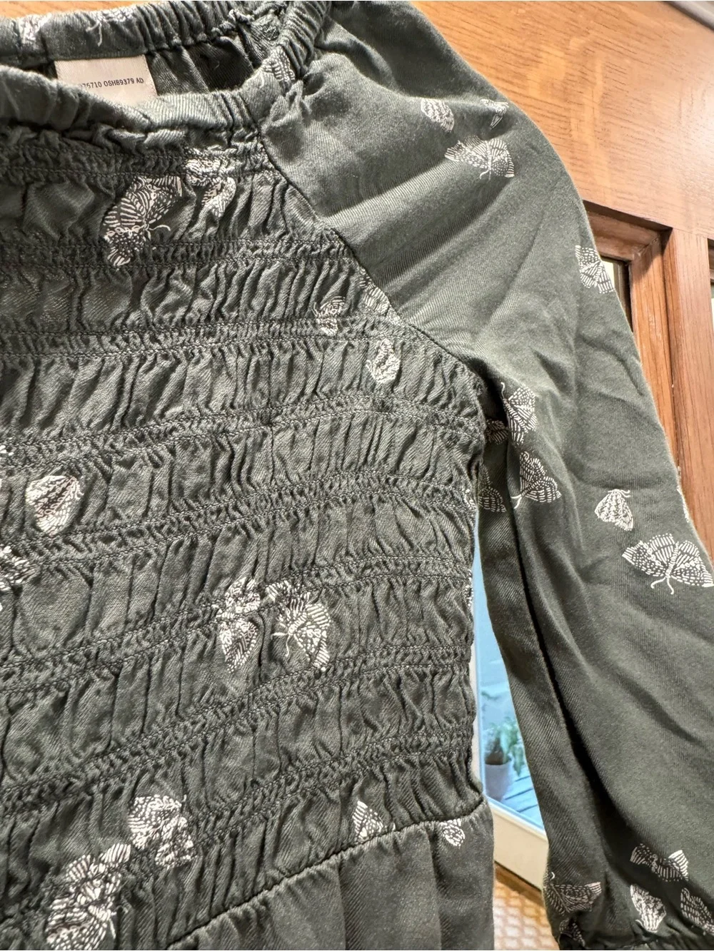 Carters smocked bodice