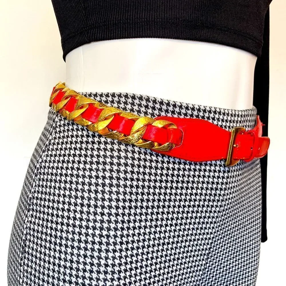 Magid genuine leather  vintage belt