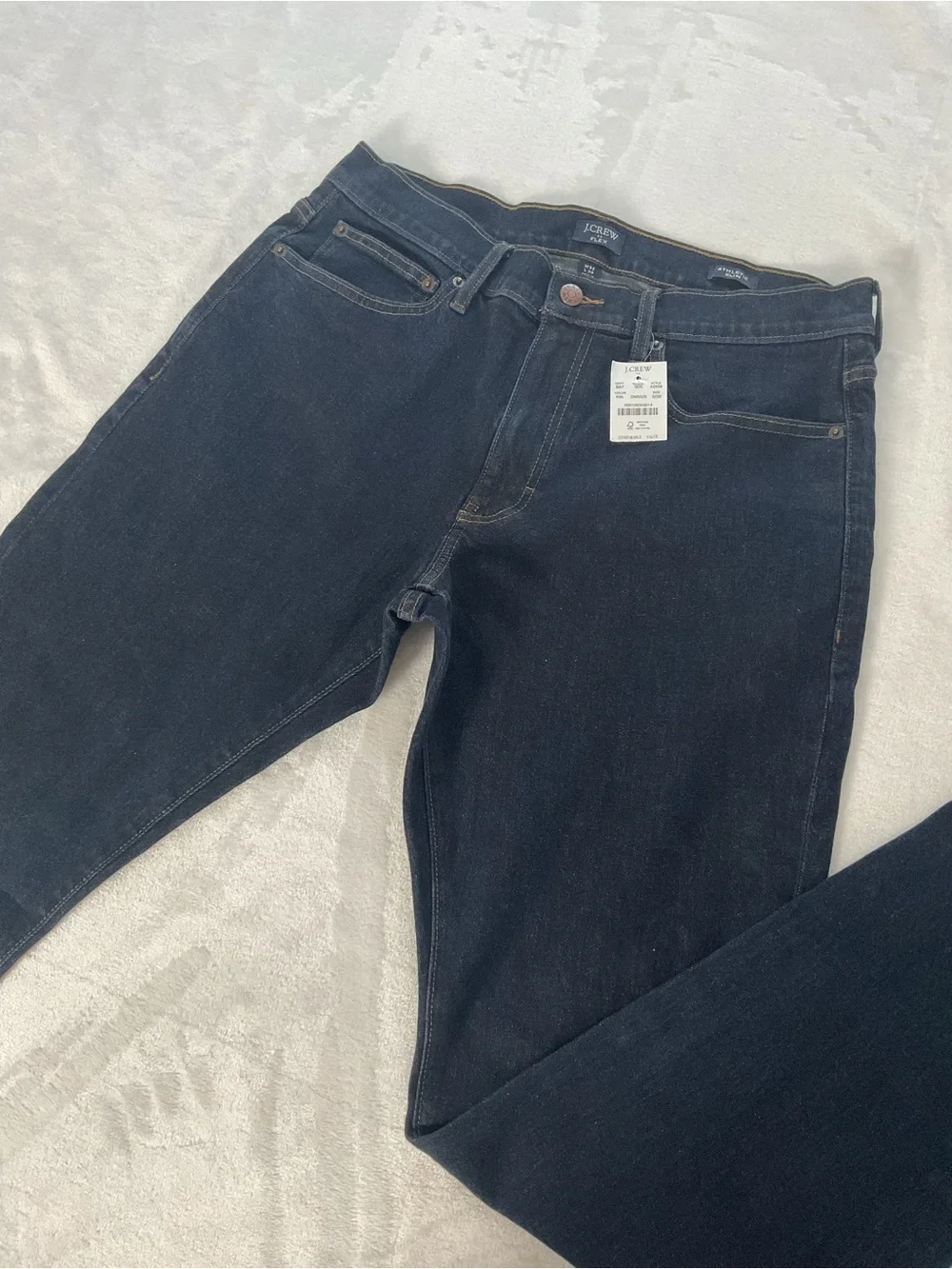 J.Crew Flex Athletic Slim Jeans Men’s 32x30 Dark Wash NWT