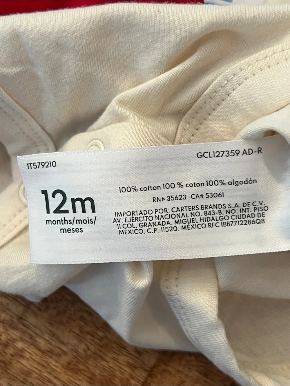 Carters carter cream