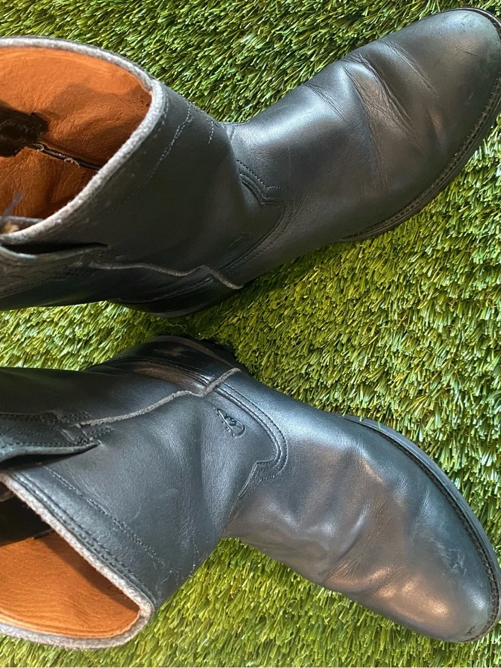 Ariat black leather