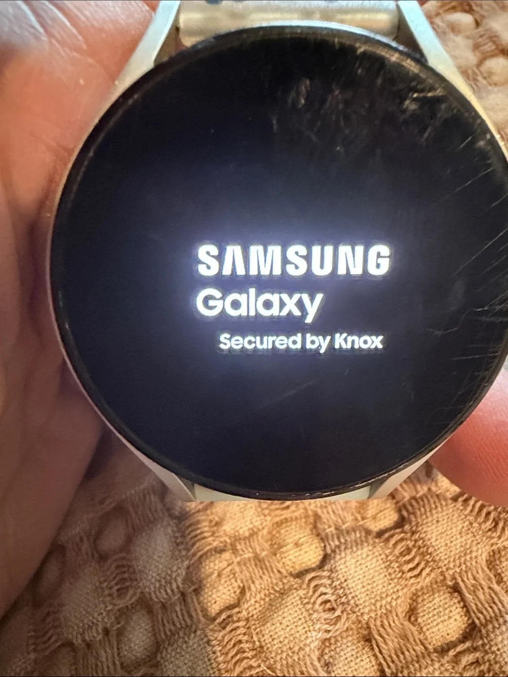Samsung smartwatch silver