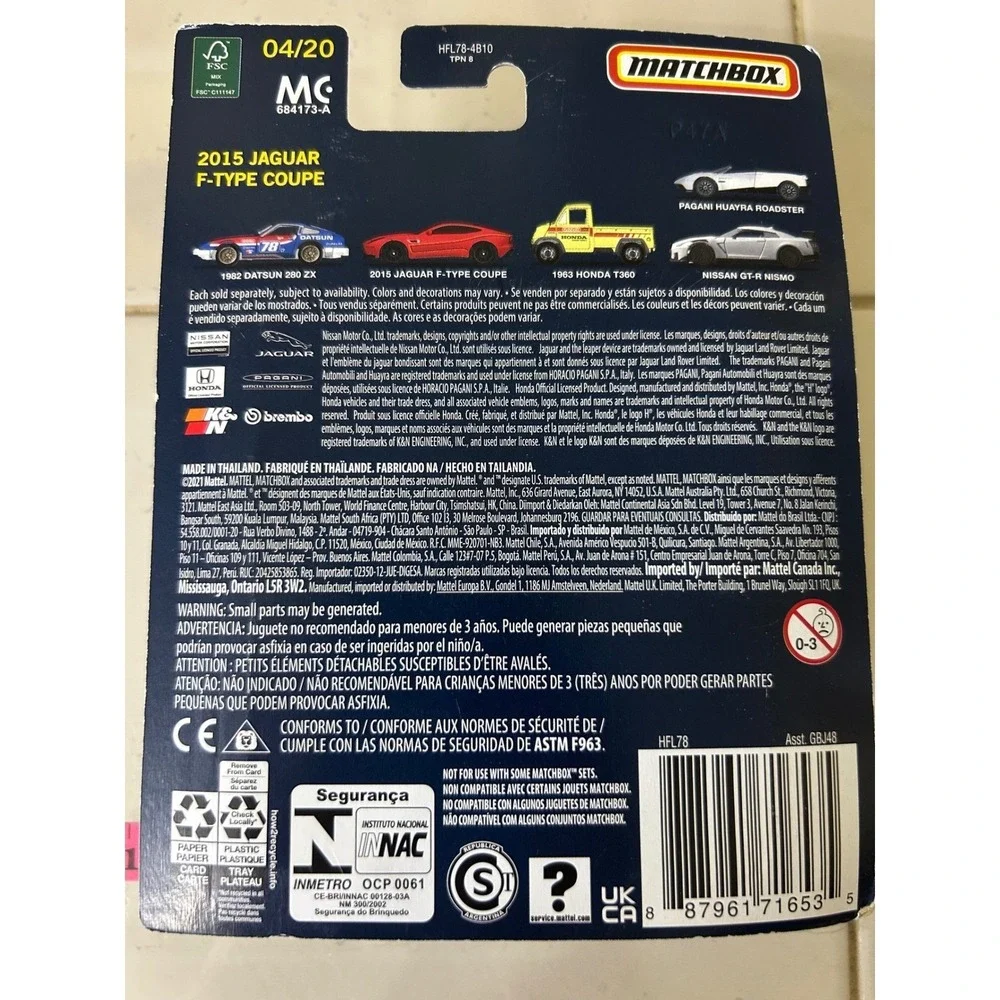Matchbox Collectors 70th Anniversary Audi R6 Avant & Jaguar‎ F-Type Coupe