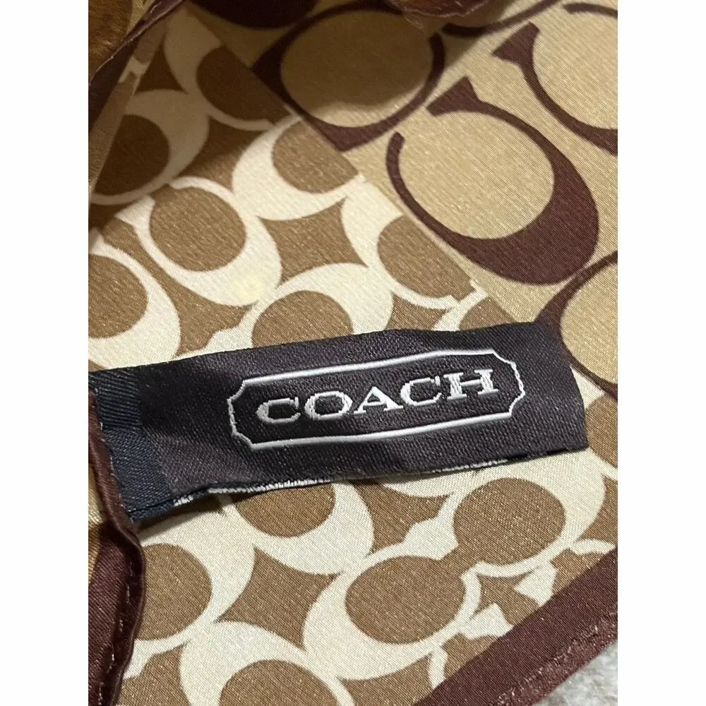 Coach authentic silk