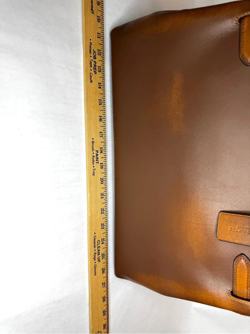 Coach Soft Empire 40 Satchel – Loved Leather Brown | NWT | Complete Set