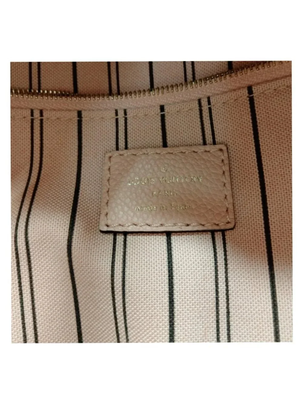 Louis Vuitton Pink Embossed Monogram Mini Backpack