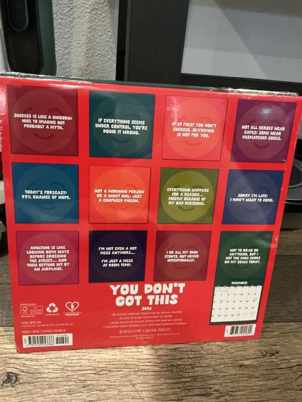 Willow Creek Press new pack