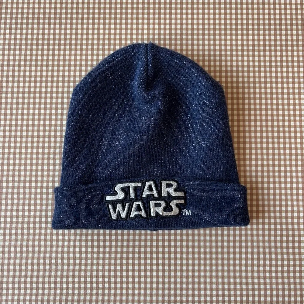 Disney‎ Star Wars H&M Beanie Winter Knit Hat Glitter Girl 12-14 Yr