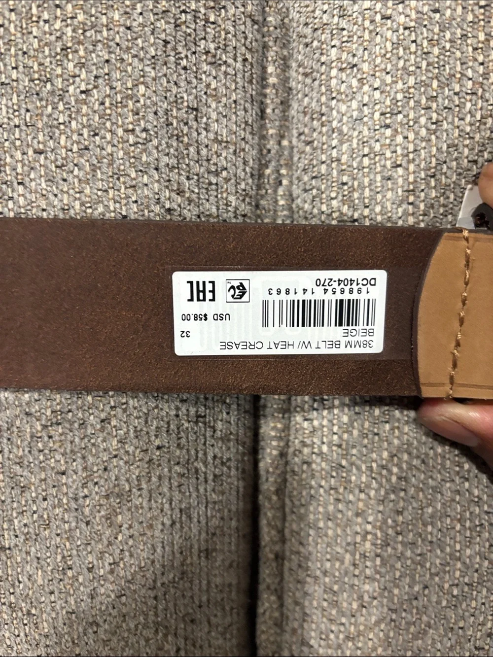 Frye genuine leather